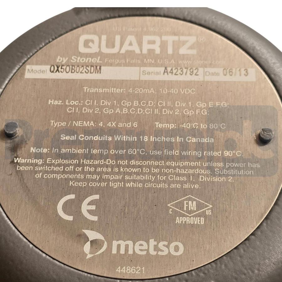 StoneL Metso QX5OB02SDM Quartz Valve Position Transmitter 4–20mA QX50B02SDM NSMP