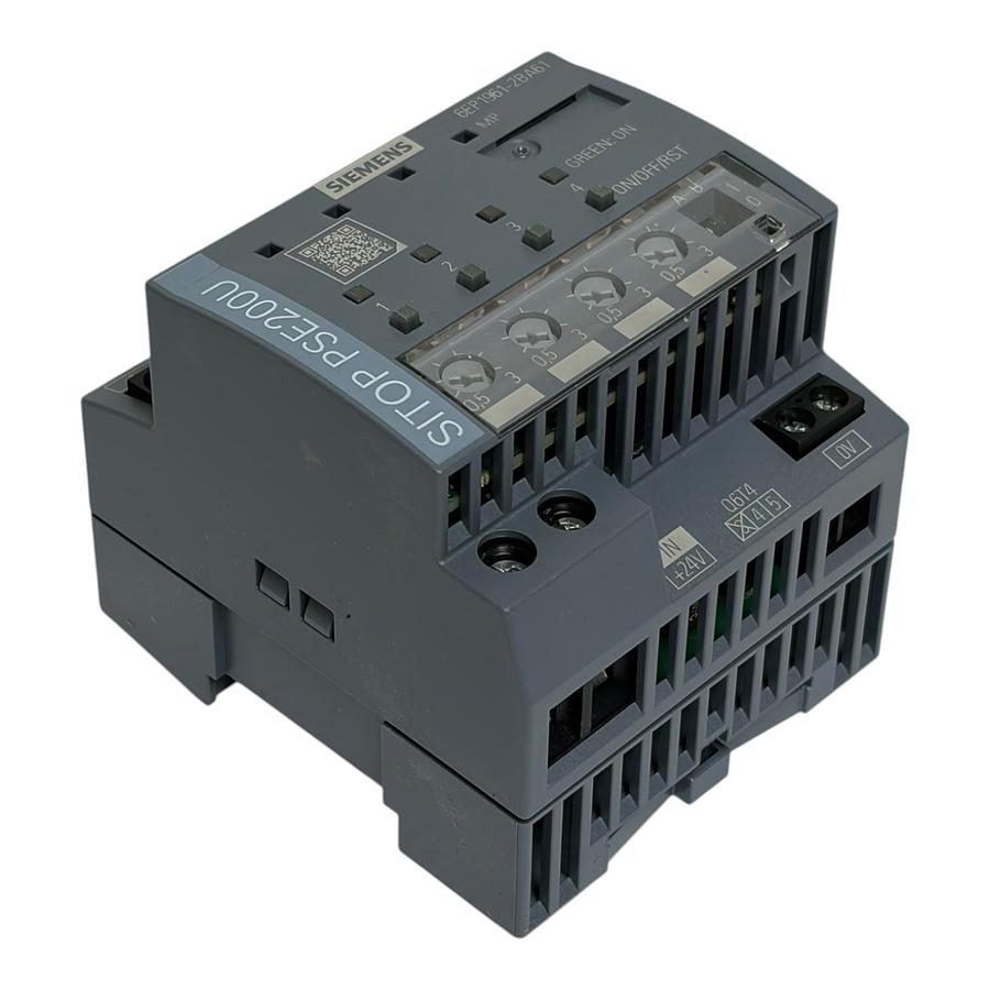 Used Siemens SITOP PSE200U Selectivity Module 6EP1961-2BA61 4x24V 3A NEC Class 2 New