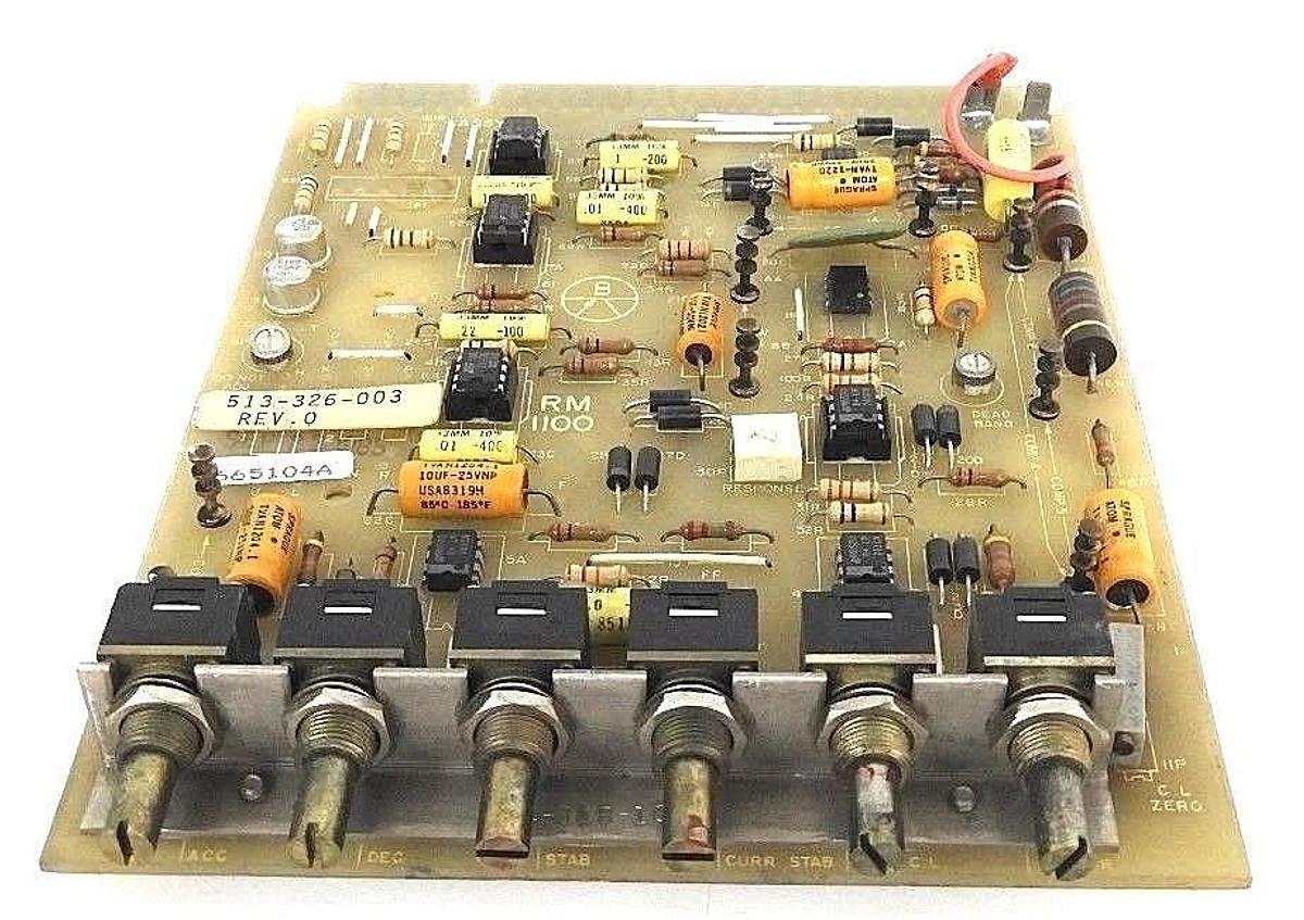 Used BURTON 513-326-003 CONTROL BOARD 513326003, REV. 0
