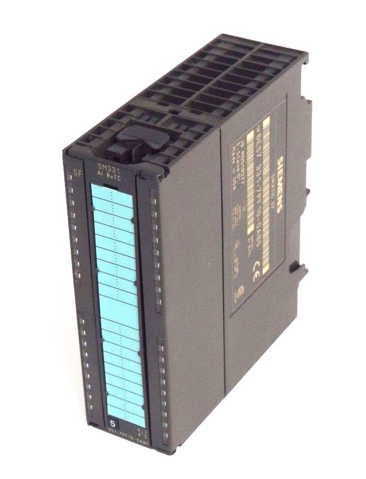Used SIEMENS 6ES7 331-7PF10-0AB0 SIMATIC S7 ANALOG INPUT MODULE 6ES73317PF100AB0