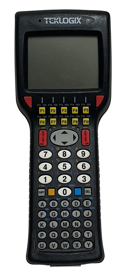 Used TEKLOGIX 7030/LR / TRX7355 HANDHELD TERMINAL BARCODE SCANNER KEYPAD RADIO NSNP