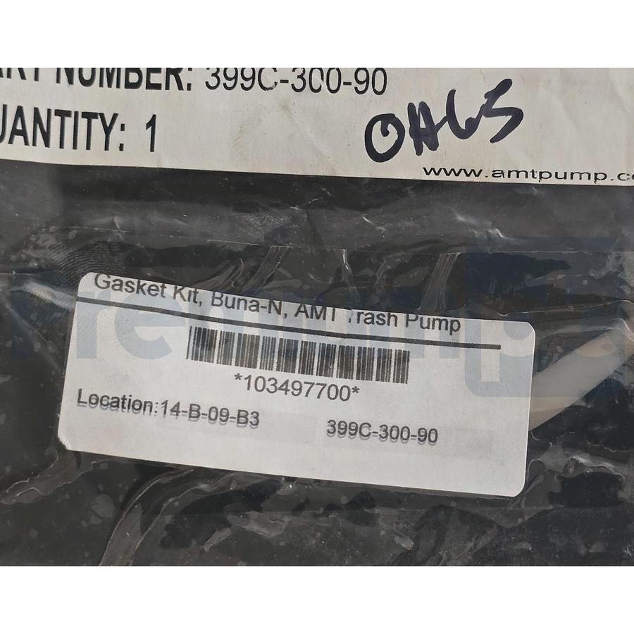 AMT Pump 399C-300-90 Gasket & O-Ring Kit Buna Neoprene for Trash Pumps OEM NSFS