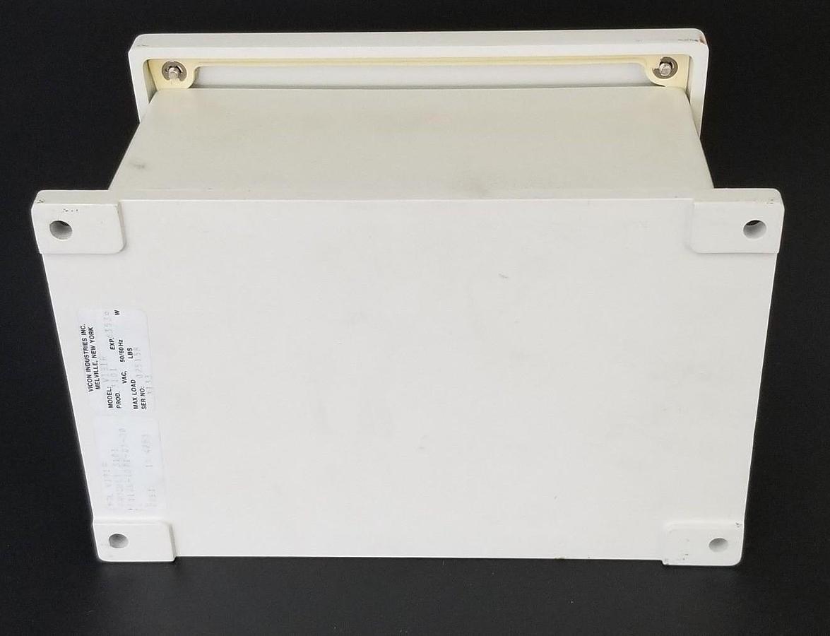 Used VICON INDUSTRIES MODEL V181R ENCLOSURE 50/60HZ, PRODUCT 3101, 1128-1071-03-20