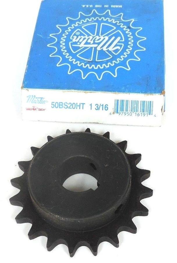 Used NIB MARTIN 50BS20HT 1 3/16 SABER TOOTH SPROCKET