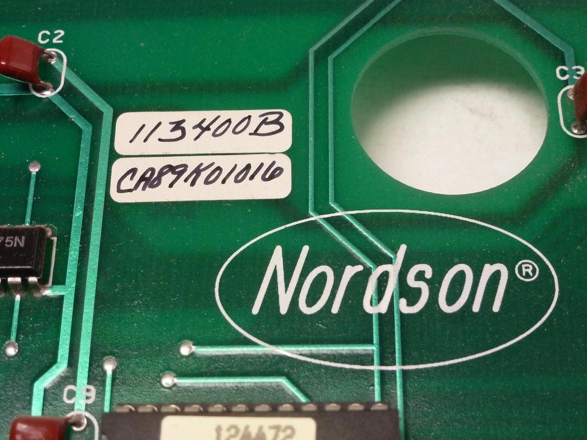 Used NORDSON P/N 113400B LED DISPLAY BOARD