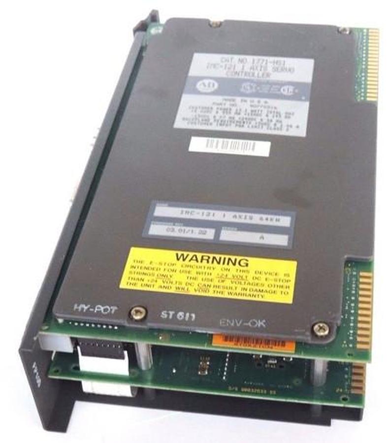 Used ALLEN BRADLEY 1771-HS1 IMC-121 1 AXIS SERVO CONTROLLER P/N: 90770516 W/1771-HM3A