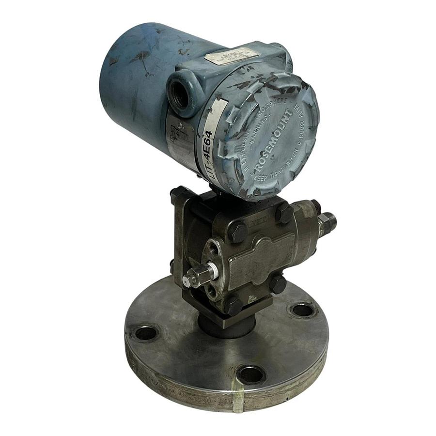 Used Rosemount 1151LT4EC0F33D Liquid Level Transmitter 0-66 IN WC 4-20mA
