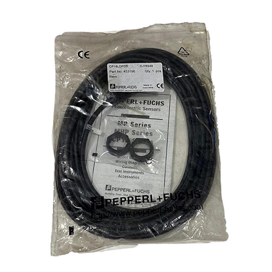 Used NEW PEPPERL+FUCHS CP18LDPD5 PHOTOELECTRIC SENSOR MP/MHP/CP18 SERIES 453196