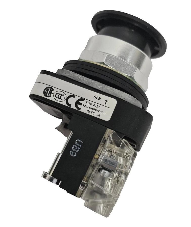NEW ALLEN BRADLEY 800T-FX2A1 PUSHBUTTON 800TFX2A1 MUSHROOM HEAD PUSH-PULL NSNP