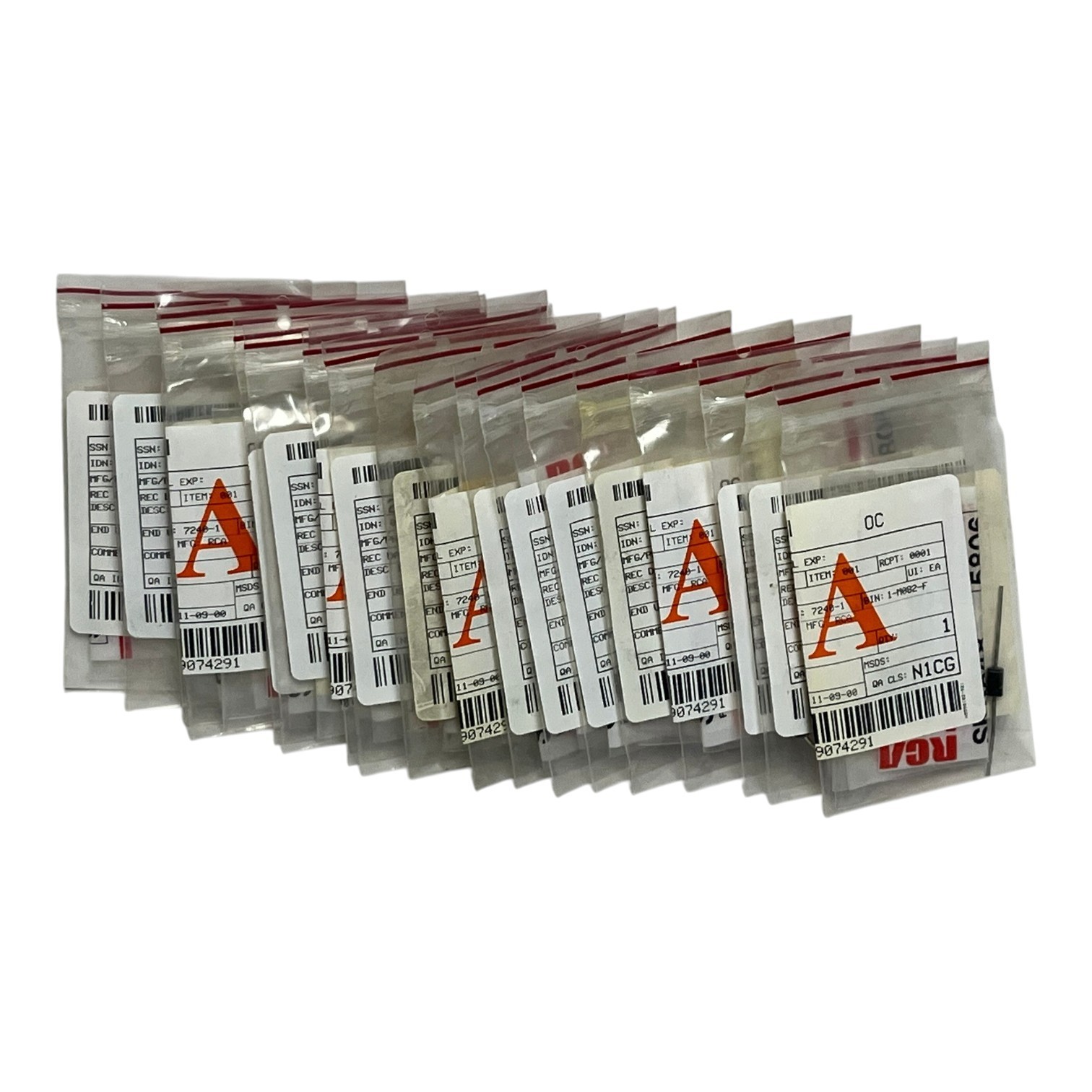 Used Lot of 19 Vintage RCA SK3848 SK Series Diode 3A 600V Replaces SK3016 NOS New