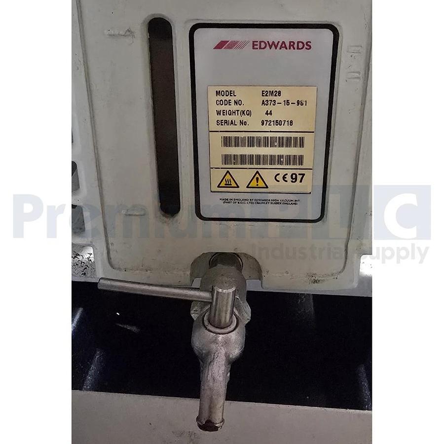 Used BOC EDWARDS E2M28 ROTARY VANE PUMP 115V/230V W/AGILENT G3199B QUIET COVER II