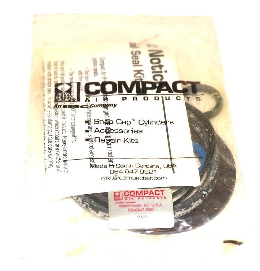 Used NEW COMPACT AIR PRODUCTS RK3 8/00 CYLINDER REPAIR KIT