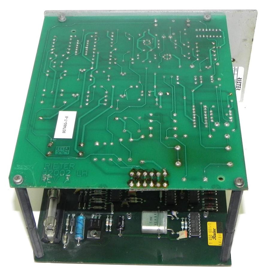 Used RIETER 1850 602 F-I-CONTROLLER 1850602 W/ 1 850 58575, 1 850 601/1, 92002 LH