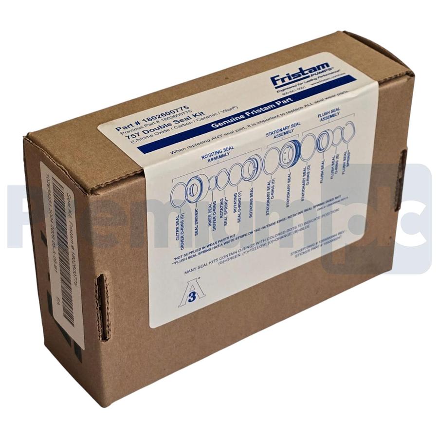 Fristam 1802600775 757 Double Seal Kit Chrome Oxide Carbon Ceramic Viton OEM NEW