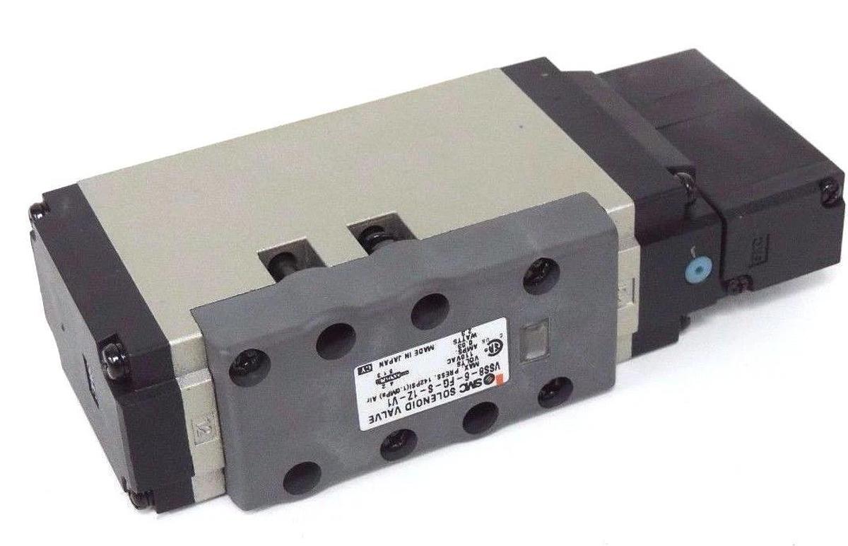 NEW SMC VSS8-6-FG-S-1Z-V1 VALVE VSS86FGS1ZV1 WATTS: 2.3 AMPS: 0.03 VOLTS: 110VAC