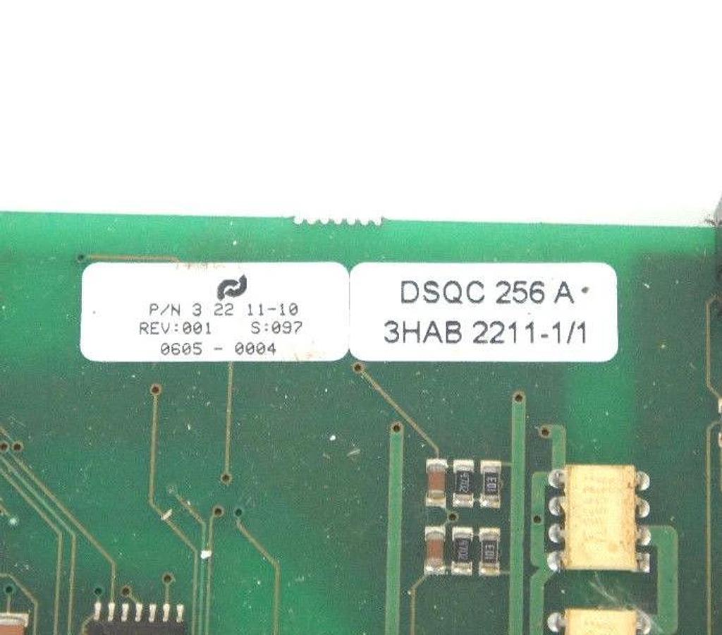 Used ABB 3HAB2211-1/1 SENSOR MODULE CONTROLLER BOARD DSQC-256A 3HAB221111