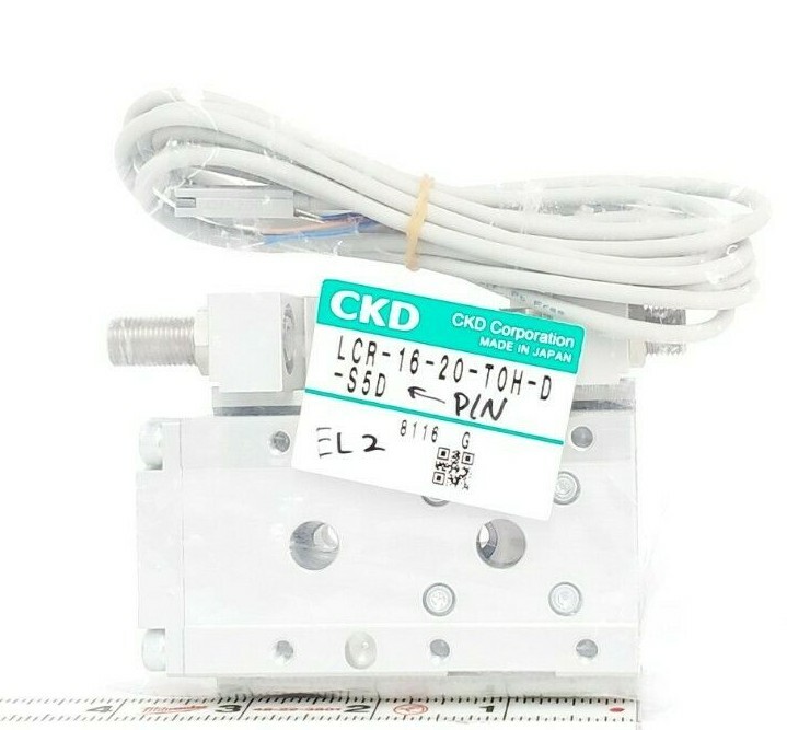 Used NEW CKD LCR-1620S5D LINEAR SLIDE CYLINDER LCR-16-20-T0H-D-S5D