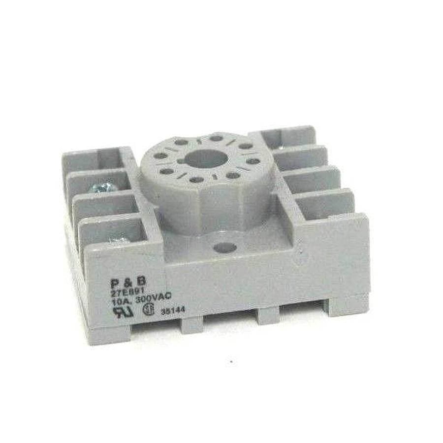 Used POTTER & BRUMFIELD 27E891 RELAY BASE 10A, 300VAC