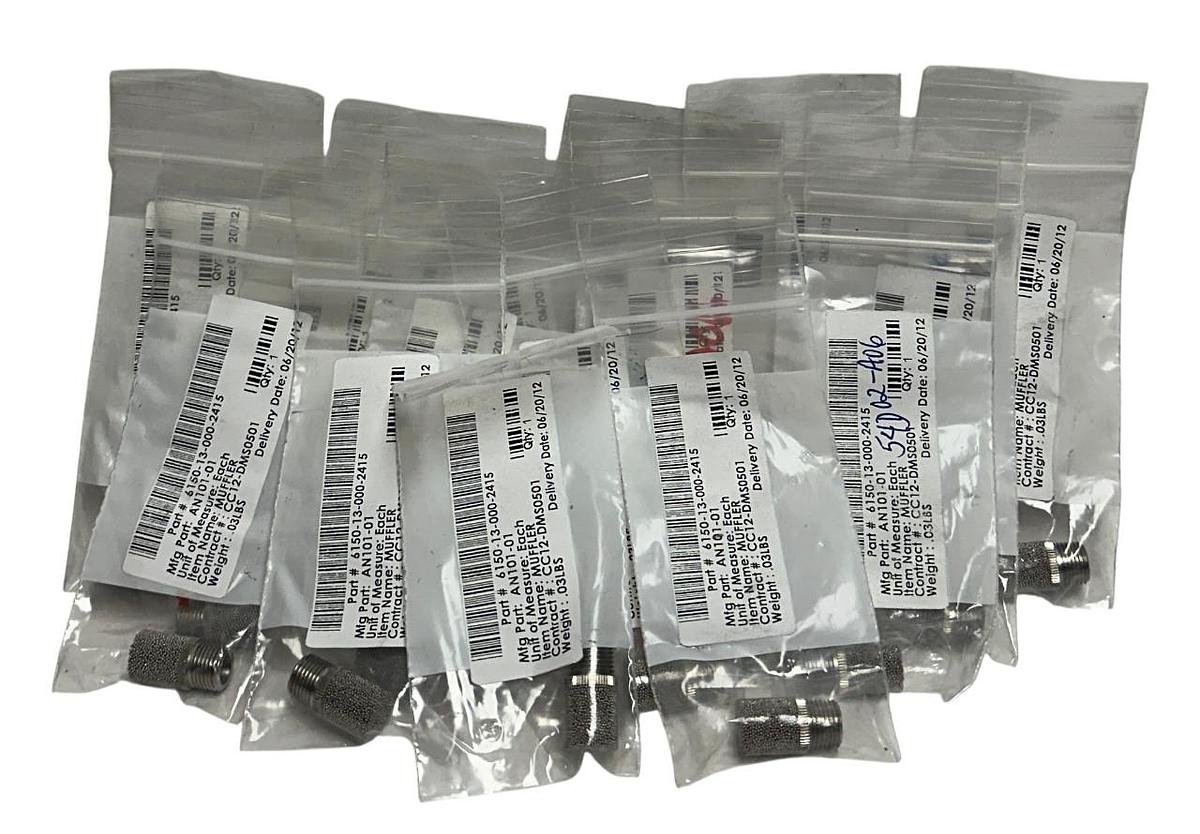 16 SMC AN101-01 / AN10101 SERIES AN PNEUMATIC SILENCERS OEM NSNP