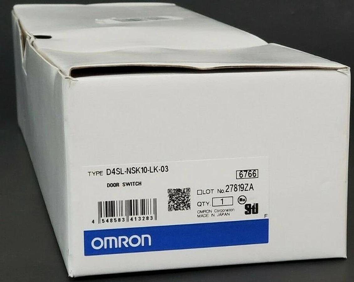Used NIB OMRON D4SL-NSK10-LK-03 GUARD LOCK SAFETY-DOOR SWITCH D4SLNSK10LK03