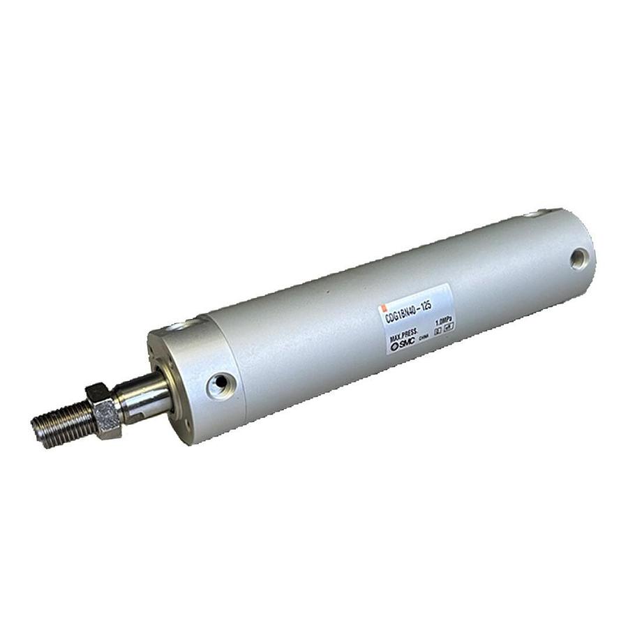 Used NEW SMC CDG1BN40-125 / CDG1BN40125 PNEUMATIC CYLINDER CG1 1.0MPa DOUBLE ACTING