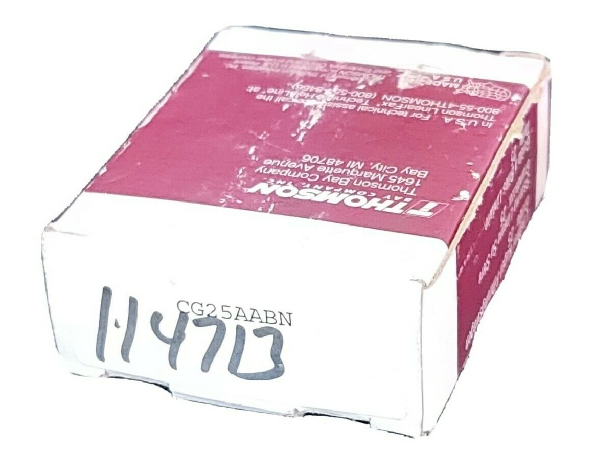 NIB THOMSON CG25AABN SIZE 25 LINEAR BALL BEARING