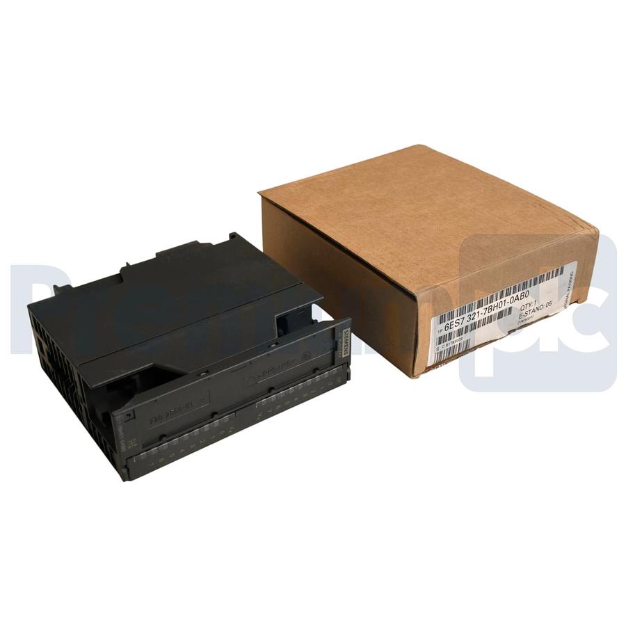 Used Siemens 6ES7321-7BH01-0AB0 SIMATIC S7-300 Digital Input SM 321 16 DI 24V DC NSMP