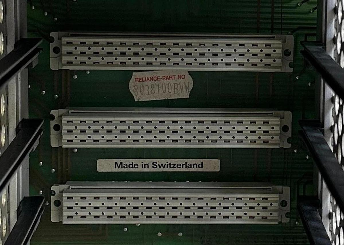 Used RELIANCE ELECTRIC 803.81.00 / 8038100 4-SLOT CHASSIS RECTIFIER STACK SERIES