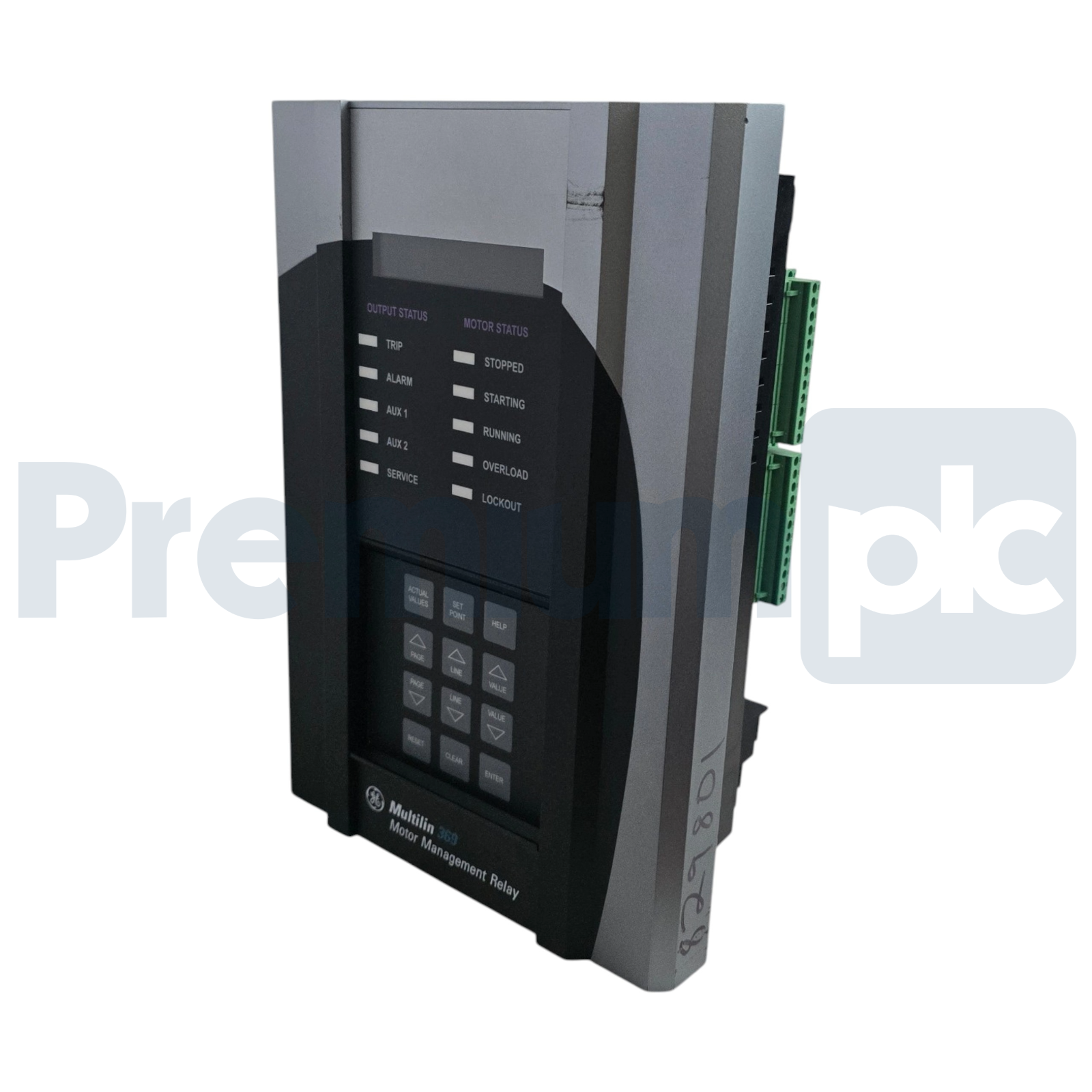 Used GE Multilin 369-HI-R-M-0-0-H-E Motor Protection Relay 12 RTDs Metering Profibus