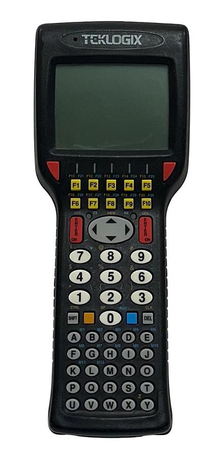 Used TEKLOGIX 7030LR MODEL 7030 HANDHELD TERMINAL BARCODE SCANNER KEYPAD USNP