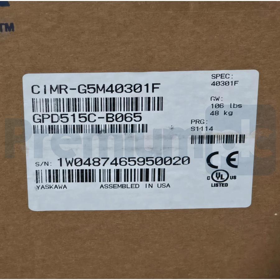Yaskawa MagneTek CIMR-G5M4030 | GPD515C-B065 GPD 515/G5 AC Drive 460V 50HP NSMP