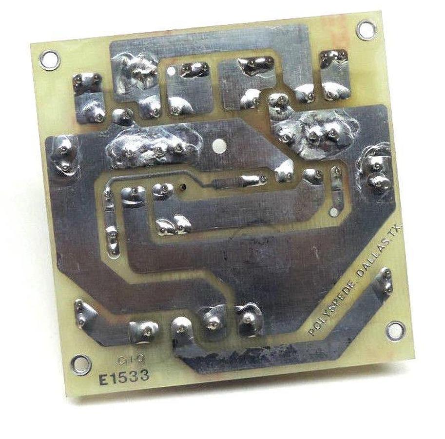 Used POLYSPEDE ELECTRONICS E1533-02 CONTACTOR BOARD E153302, E1533