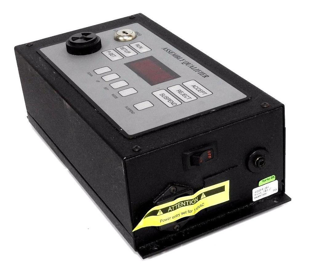 Used ASSEMBLY PRODUCTS AQGFR-0B4 CONTROLLER UNIT QUALIFIER ASSEMBLY AQGFR0B4