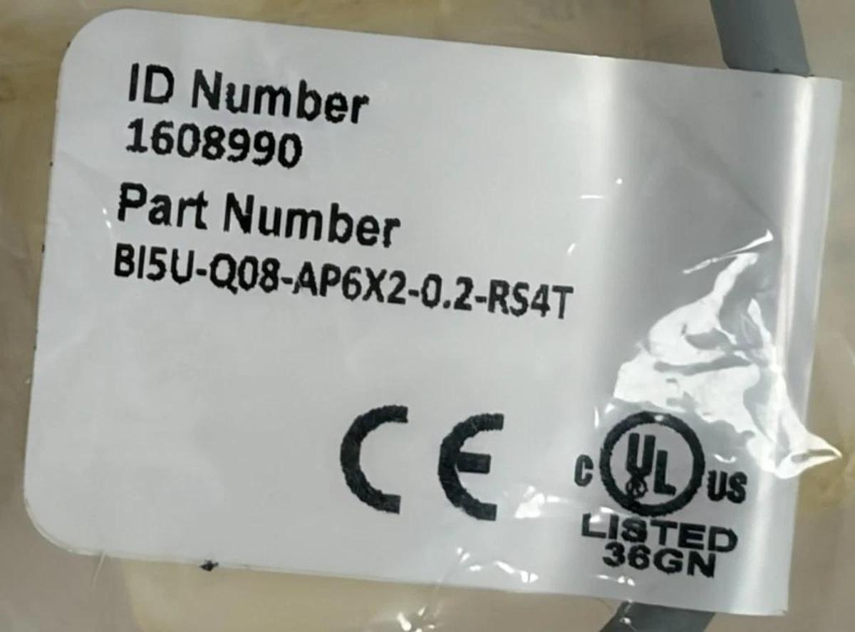 Used Turck BI5U-Q08-AP6X2-0.2-RS4T Inductive Proximity Sensor Switch 1608990 - NSFS