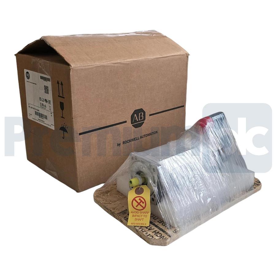 Opened Allen Bradley VPL-B0753F-PJ14AA /A Kinetix VP Servo Motor w/ 24V Brake