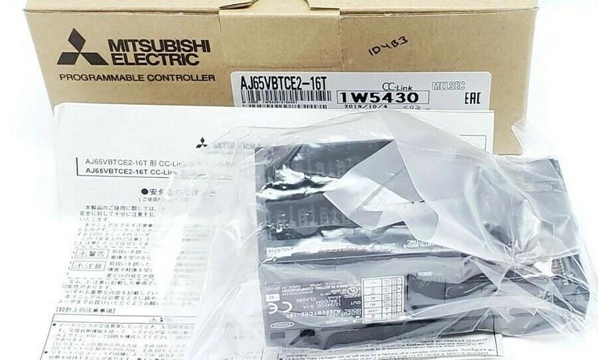 Used NIB MITSUBISHI ELECTRIC AJ65VBTCE2-16T MELSEC CC-LINK AJ65VBTCE216T, 24VDC