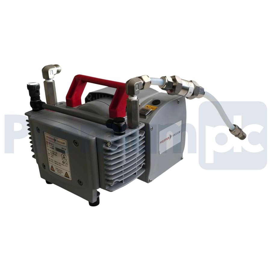 Used NEW Pfeiffer MVP 040-2 Vacuum Pump PK T01 210 A | 2.5 m³/h 100-230V NUPI (read)