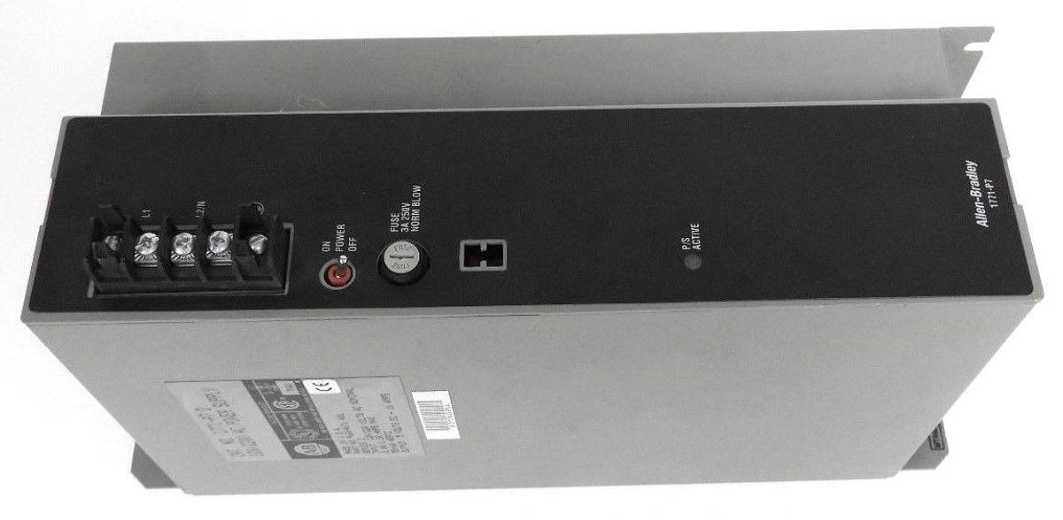 Used ALLEN BRADLEY 1771-P7 D POWER SUPPLY 1771P7, 120/220V SER. D REV. A01