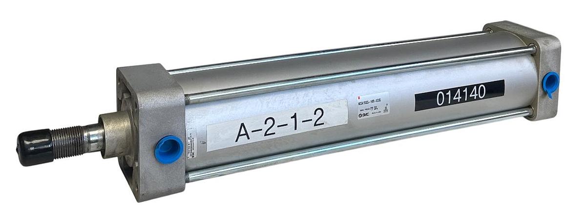 Used SMC NCDA1R325-1400-X2US / NCDA1R3251400X2US PNEUMATIC CYLINDER SINGLE-ROD NSNP