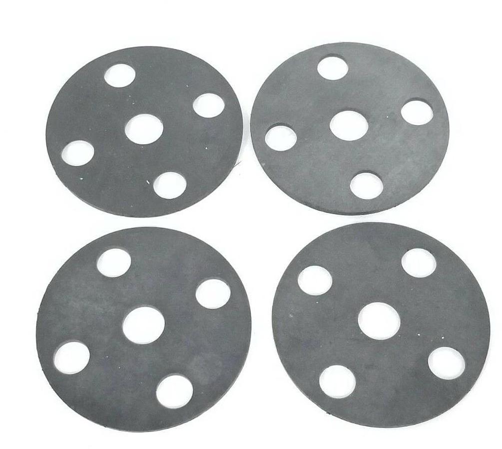 Used LOT OF 4 NEW GENERIC 714437 VITON GASKETS, 3/4 INCH