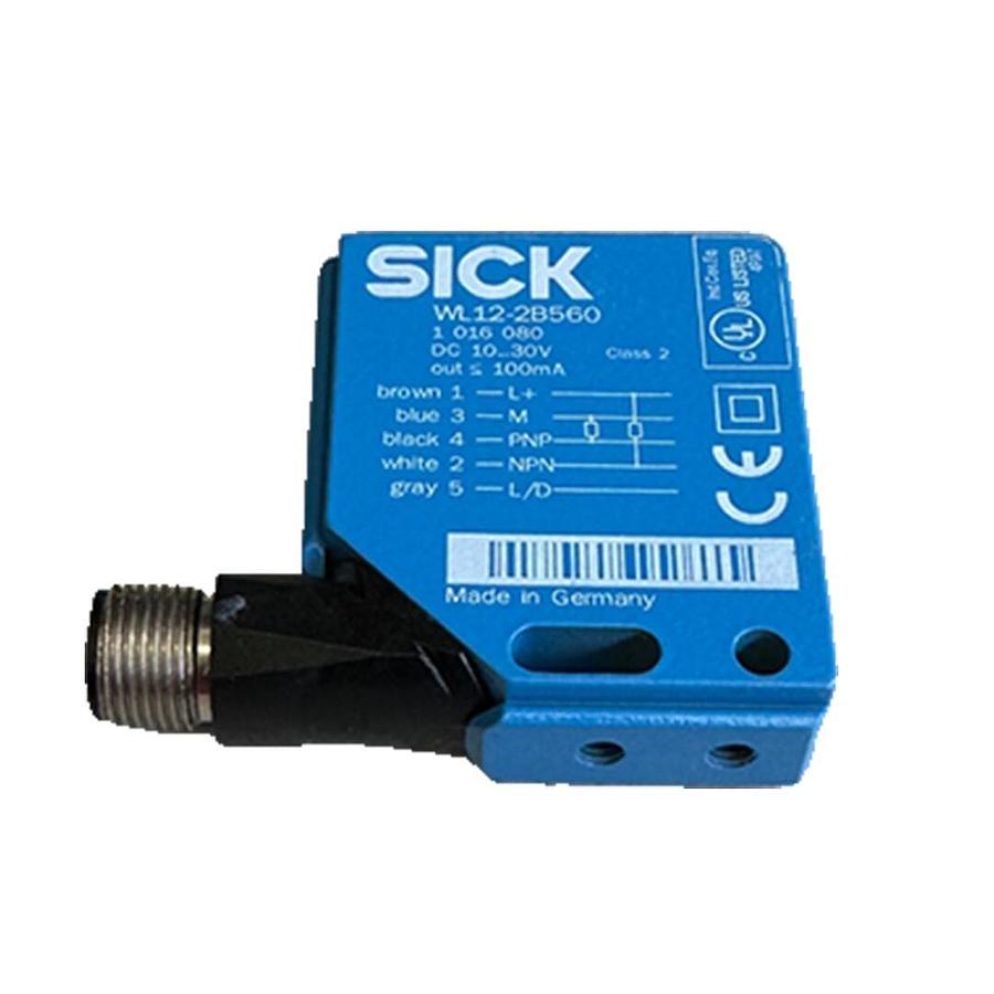 Used NEW SICK WL12-2B560 / WL122B560 PHOTELECTRIC SENSOR 10-30VDC 1 016 080 4M RANGE