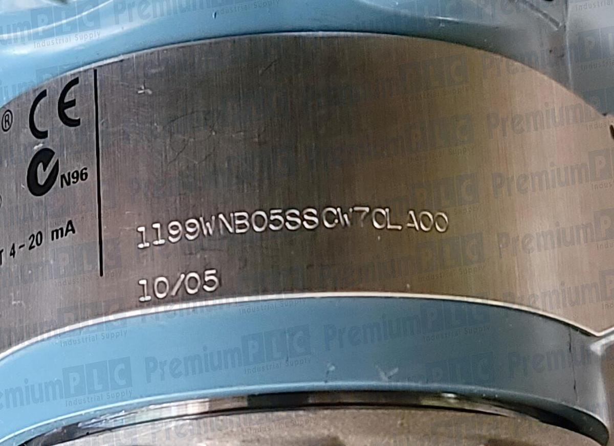 Used ROSEMOUNT 3051CG2A22A1AS1 3051C PRESSURE TRANSMITTER 1199WNB05SSCW70LA00 NEW