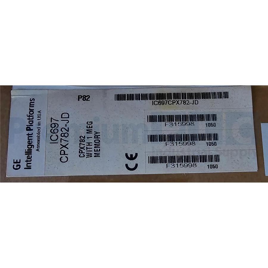 GE Fanuc IC697CPX782  | IC697CPX782-JD 90-70 CPX782 CPU Module 1MB RAM NSMP