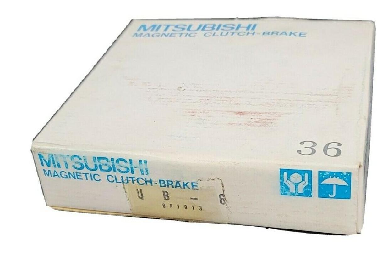 Used NIB MITSUBISHI UB-6 MAGNETIC CLUTCH-BRAKE 091813