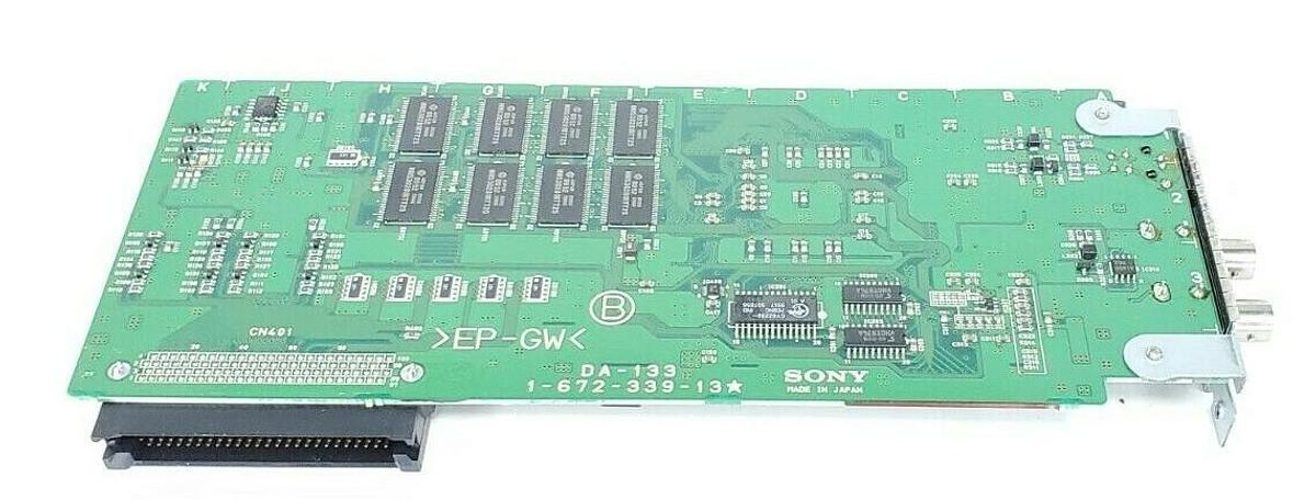Used SONY DA-133 1-672-339-13 DIGITAL SURVEILLANCE S VIDEO OUTPUT BOARD A-8320-893-A