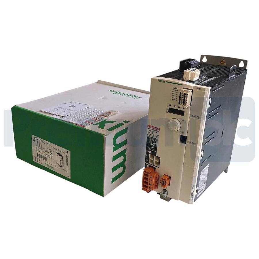 Schneider Electric LXM32MD72N4 Lexium 32 Servo Drive 72A 3-PH 208-480V 7kW NSMP