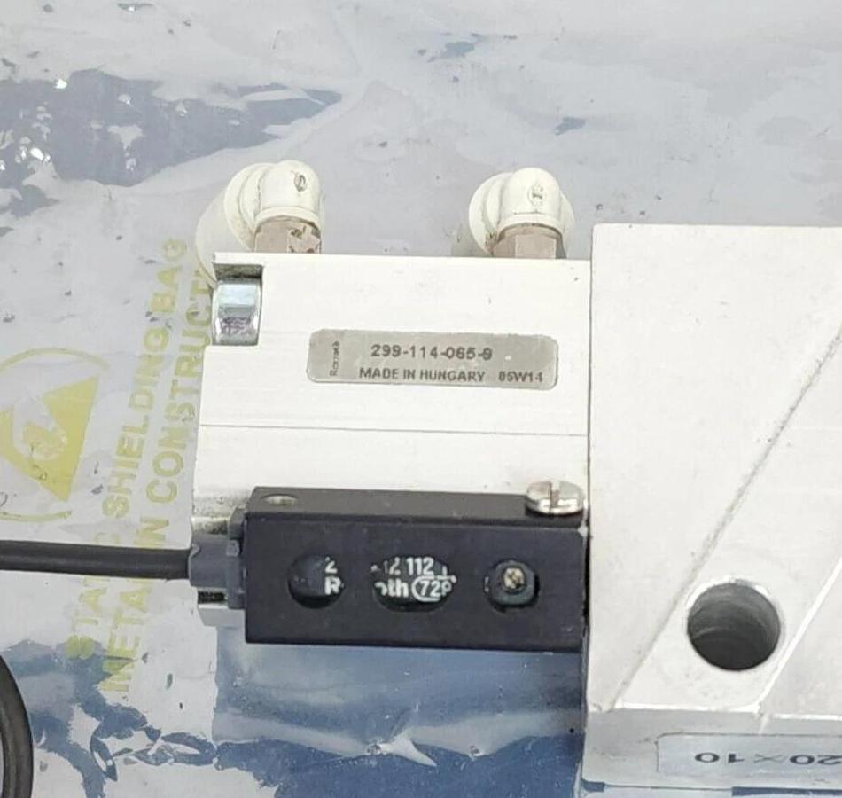 Used BOSCH REXROTH XLPD-20X10 / XLPD20X10 FlexLink STOP CYLINDER 299-114-065-9