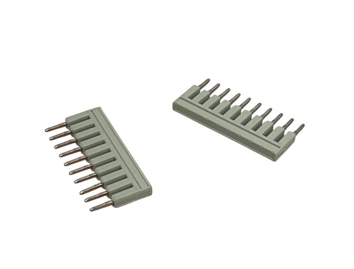 21 WAGO 2001-410 / 2001410 TOPJOB S 10-WAY SIDE JUMPERS PUSH-IN SERIES 2001 NSMP