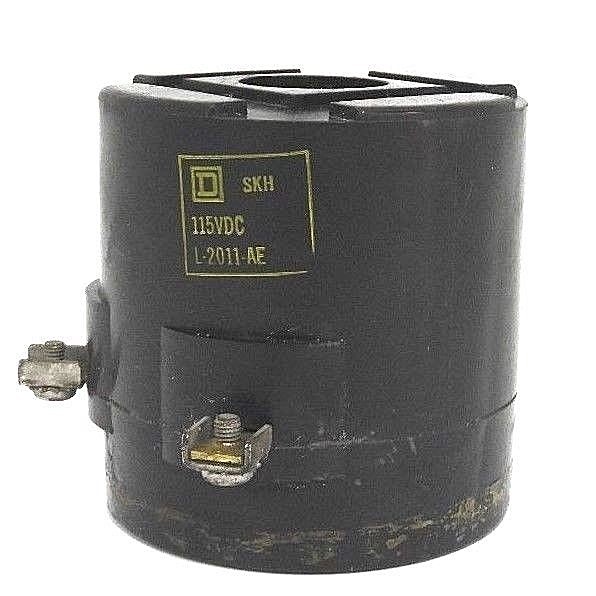 Used NEW SQUARE D L-2011-AE COIL 115VDC, L2011AE