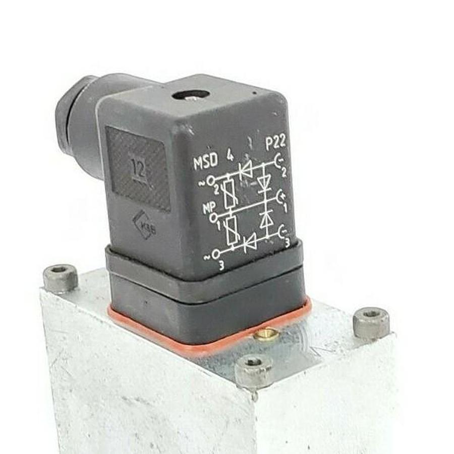 Used NEW ENERPAC VP22 SOLENOID VALVE 110 VAC, 5000 PSI (350 BAR) VP-22-0501